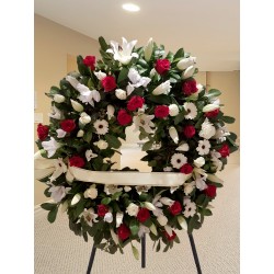 Corona Funeraria Rosas y...
