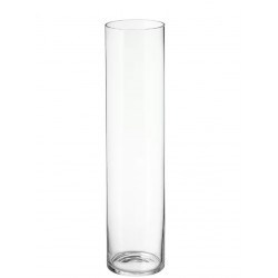 Jarrón de cristal 26 x 8 cm