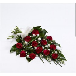 Ramo Funerario de 12 Rosas...